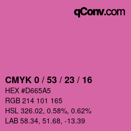 Color code: CMYK 0 / 53 / 23 / 16 | qconv.com