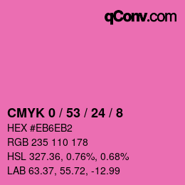 Color code: CMYK 0 / 53 / 24 / 8 | qconv.com