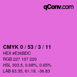 Color code: CMYK 0 / 53 / 3 / 11 | qconv.com