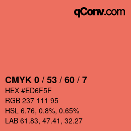 Color code: CMYK 0 / 53 / 60 / 7 | qconv.com