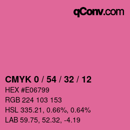 Color code: CMYK 0 / 54 / 32 / 12 | qconv.com