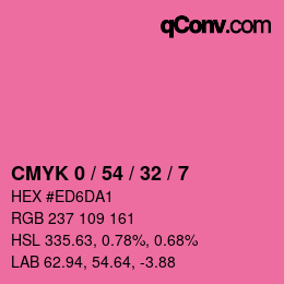 Color code: CMYK 0 / 54 / 32 / 7 | qconv.com