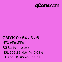 Color code: CMYK 0 / 54 / 3 / 6 | qconv.com