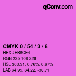 Color code: CMYK 0 / 54 / 3 / 8 | qconv.com