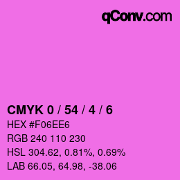 Color code: CMYK 0 / 54 / 4 / 6 | qconv.com