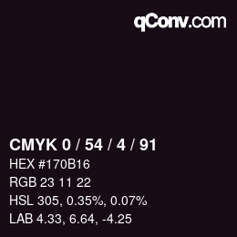 Color code: CMYK 0 / 54 / 4 / 91 | qconv.com