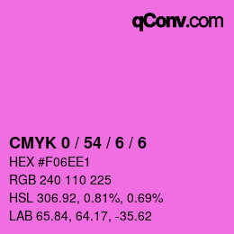 Código de color: CMYK 0 / 54 / 6 / 6 | qconv.com