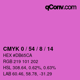 Color code: CMYK 0 / 54 / 8 / 14 | qconv.com