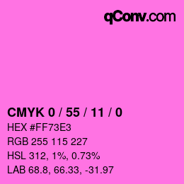 Color code: CMYK 0 / 55 / 11 / 0 | qconv.com