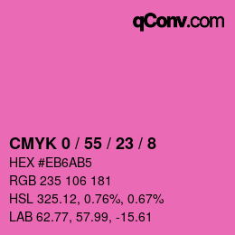 Color code: CMYK 0 / 55 / 23 / 8 | qconv.com