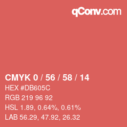 Color code: CMYK 0 / 56 / 58 / 14 | qconv.com