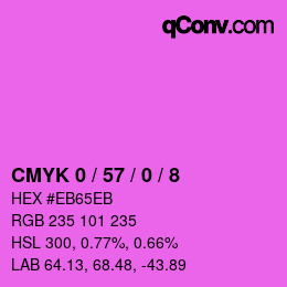 Color code: CMYK 0 / 57 / 0 / 8 | qconv.com