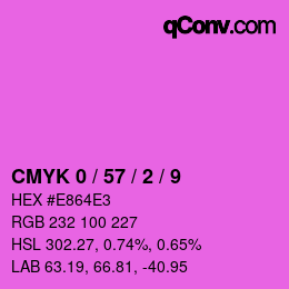 Color code: CMYK 0 / 57 / 2 / 9 | qconv.com