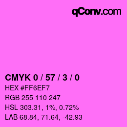 Color code: CMYK 0 / 57 / 3 / 0 | qconv.com