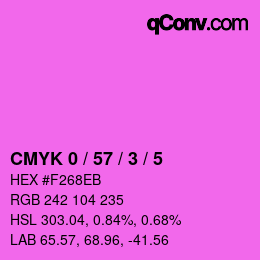 Color code: CMYK 0 / 57 / 3 / 5 | qconv.com