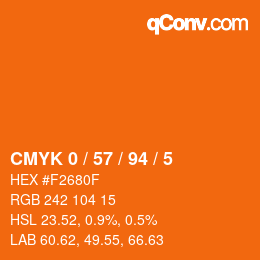 Color code: CMYK 0 / 57 / 94 / 5 | qconv.com