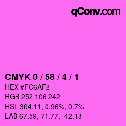Color code: CMYK 0 / 58 / 4 / 1 | qconv.com