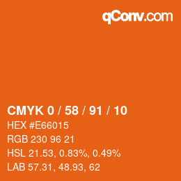 Color code: CMYK 0 / 58 / 91 / 10 | qconv.com