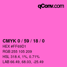 Color code: CMYK 0 / 59 / 18 / 0 | qconv.com