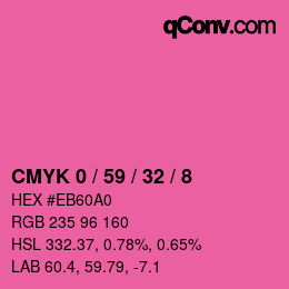 Color code: CMYK 0 / 59 / 32 / 8 | qconv.com