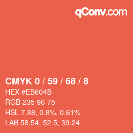 Color code: CMYK 0 / 59 / 68 / 8 | qconv.com