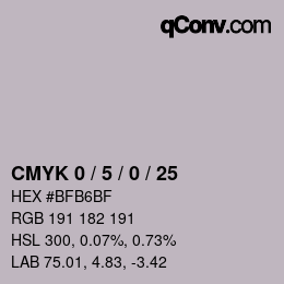 Color code: CMYK 0 / 5 / 0 / 25 | qconv.com