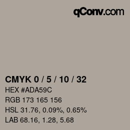 Color code: CMYK 0 / 5 / 10 / 32 | qconv.com