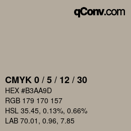 Color code: CMYK 0 / 5 / 12 / 30 | qconv.com