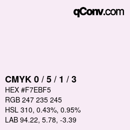 Color code: CMYK 0 / 5 / 1 / 3 | qconv.com