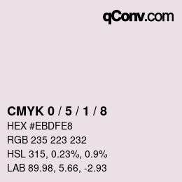 Color code: CMYK 0 / 5 / 1 / 8 | qconv.com