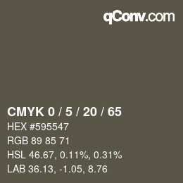 Color code: CMYK 0 / 5 / 20 / 65 | qconv.com