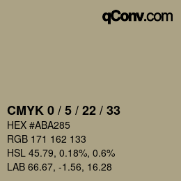 Color code: CMYK 0 / 5 / 22 / 33 | qconv.com