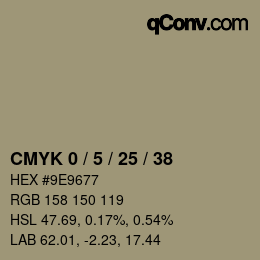 Color code: CMYK 0 / 5 / 25 / 38 | qconv.com