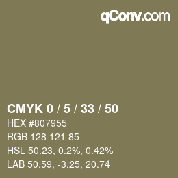 Color code: CMYK 0 / 5 / 33 / 50 | qconv.com