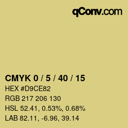 Color code: CMYK 0 / 5 / 40 / 15 | qconv.com