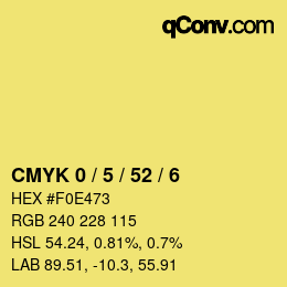Color code: CMYK 0 / 5 / 52 / 6 | qconv.com