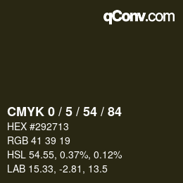 Color code: CMYK 0 / 5 / 54 / 84 | qconv.com