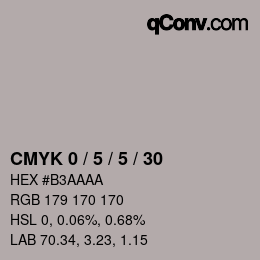 Color code: CMYK 0 / 5 / 5 / 30 | qconv.com