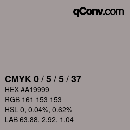 Color code: CMYK 0 / 5 / 5 / 37 | qconv.com