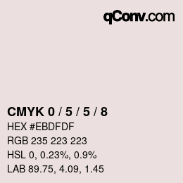 Color code: CMYK 0 / 5 / 5 / 8 | qconv.com