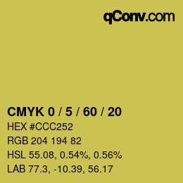 Color code: CMYK 0 / 5 / 60 / 20 | qconv.com