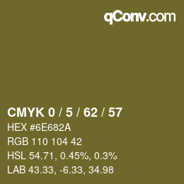 Color code: CMYK 0 / 5 / 62 / 57 | qconv.com