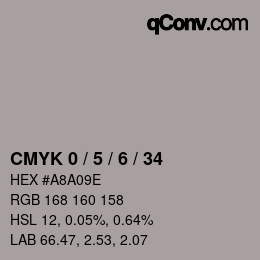 Color code: CMYK 0 / 5 / 6 / 34 | qconv.com