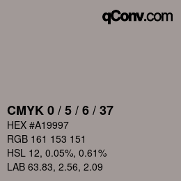 Color code: CMYK 0 / 5 / 6 / 37 | qconv.com