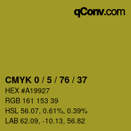 Color code: CMYK 0 / 5 / 76 / 37 | qconv.com