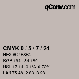 Color code: CMYK 0 / 5 / 7 / 24 | qconv.com