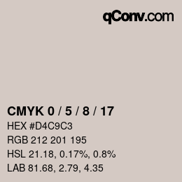 Color code: CMYK 0 / 5 / 8 / 17 | qconv.com