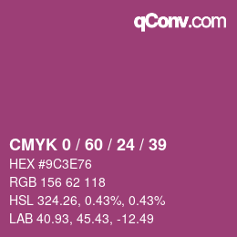 Color code: CMYK 0 / 60 / 24 / 39 | qconv.com