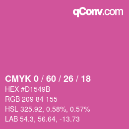 Color code: CMYK 0 / 60 / 26 / 18 | qconv.com