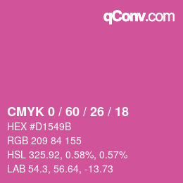 Color code: CMYK 0 / 60 / 26 / 18 | qconv.com